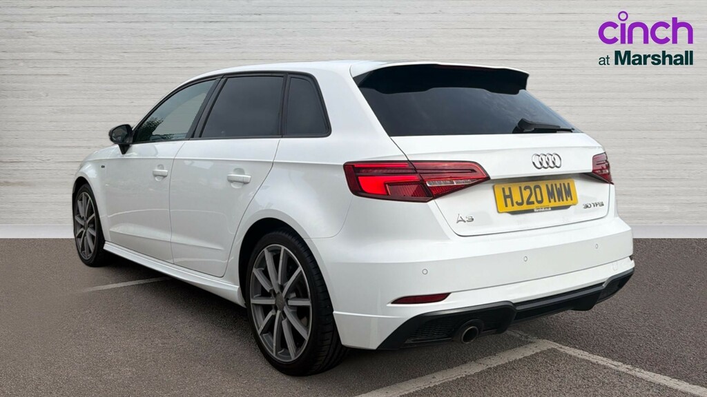 Audi A3 A3 30 Tfsi 116 Black Edition HJ20MWM White #5