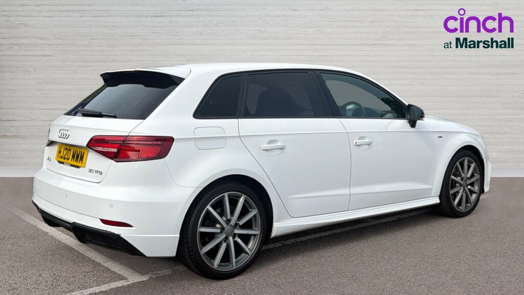 Audi A3 A3 30 Tfsi 116 Black Edition HJ20MWM White #3
