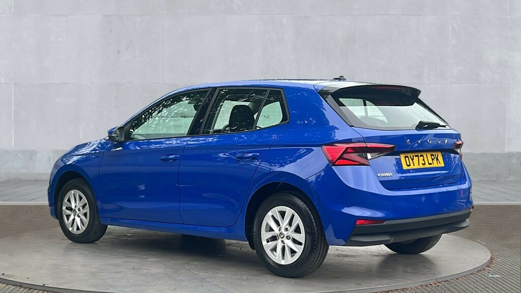 Skoda Fabia Fabia 1.0 Tsi 110 Se Comfort Dsg Blue #3