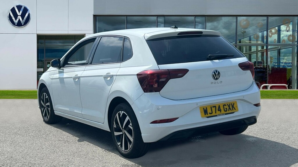 Volkswagen Polo Polo 1.0 Tsi Match Dsg WJ74GXK White #3