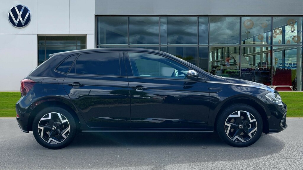 Volkswagen Polo Polo 1.0 Tsi 115 R-line Dsg DE75HUV Black #4