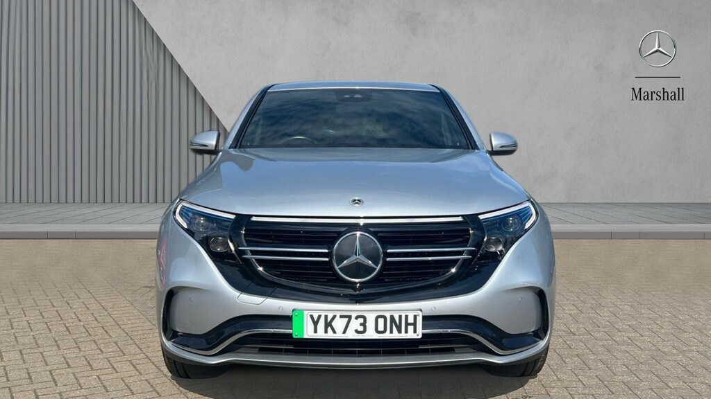 Mercedes-Benz EQC Eqc 400 300Kw Amg Line Edition 80Kwh YK73ONH Silver #6