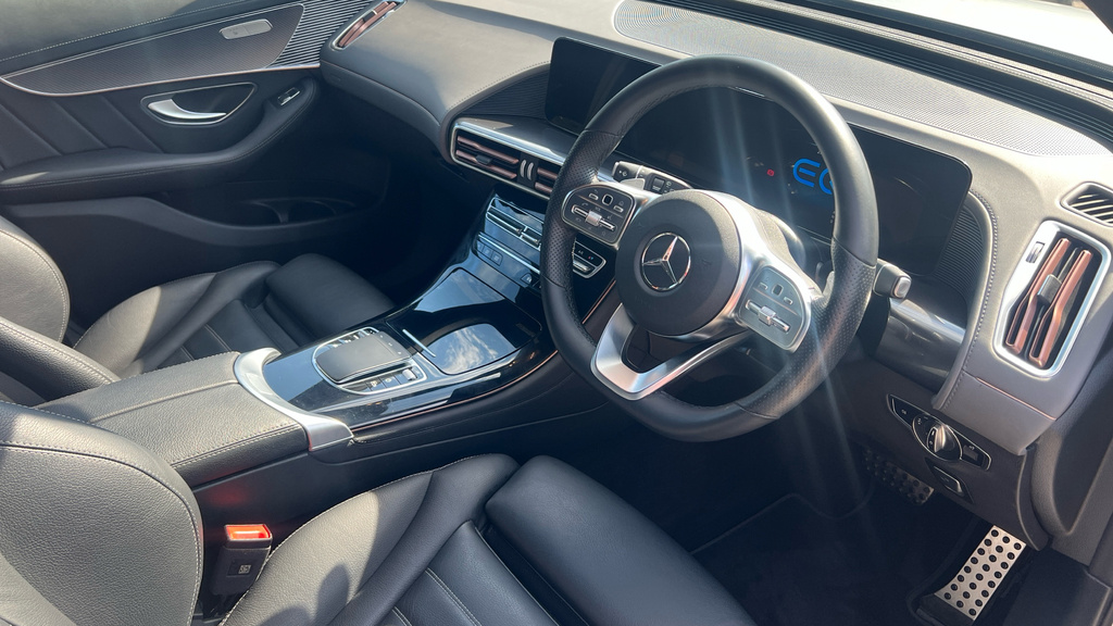 Mercedes-Benz EQC Eqc 400 300Kw Amg Line Edition 80Kwh YK73ONH Silver #3