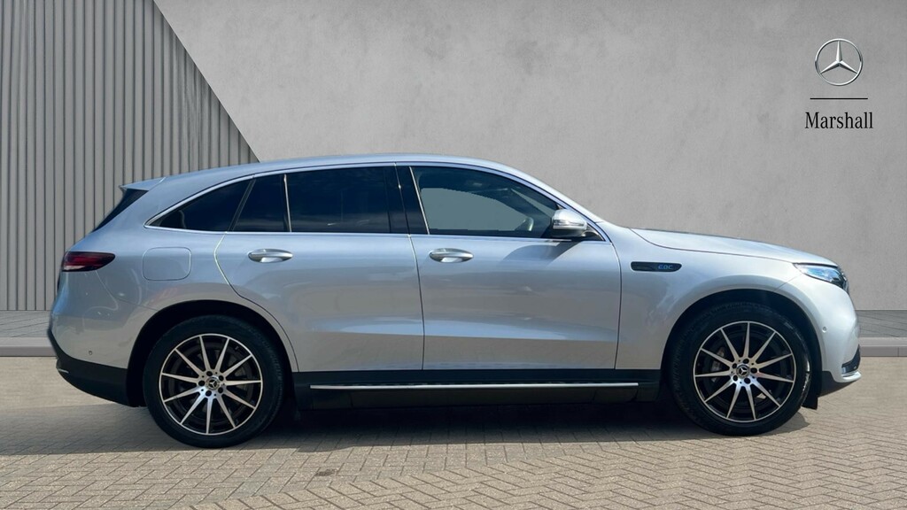 Mercedes-Benz EQC Eqc 400 300Kw Amg Line Edition 80Kwh YK73ONH Silver #4
