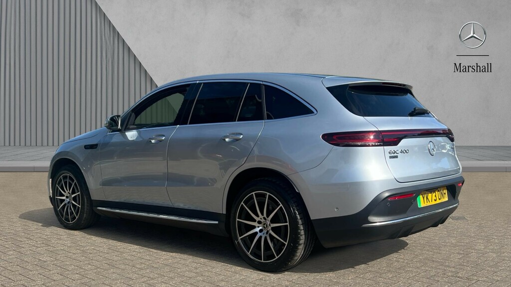 Mercedes-Benz EQC Eqc 400 300Kw Amg Line Edition 80Kwh YK73ONH Silver #2