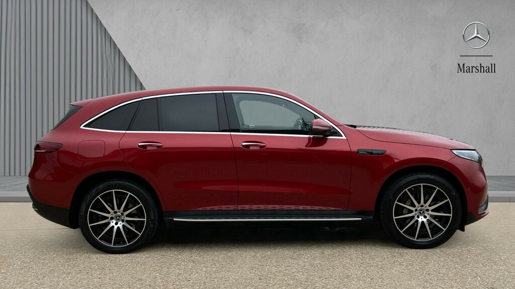 Mercedes-Benz EQC Eqc 400 300Kw Amg Line Edition 80Kwh KT73YGO Red #4