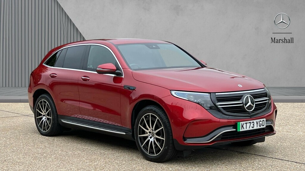 Mercedes-Benz EQC Eqc 400 300Kw Amg Line Edition 80Kwh KT73YGO Red