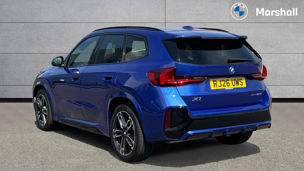 BMW X1 Bmw X1 Estate Xdrive 25E M Sport Step RJ26UWS Blue #2