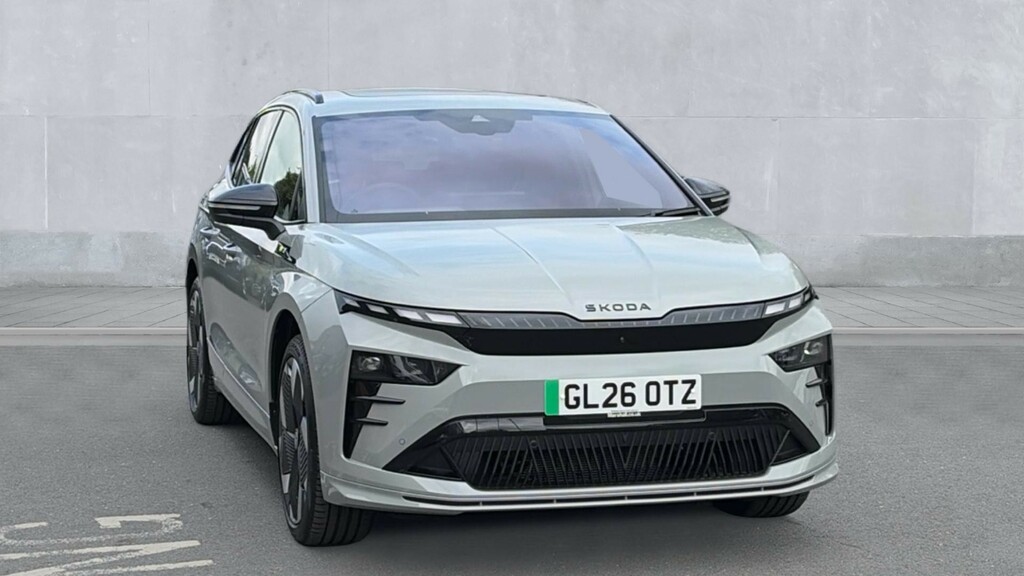 Skoda ENYAQ Enyaq Vrs 84 Kwh 340 Ps Single Speed 4X4 Grey