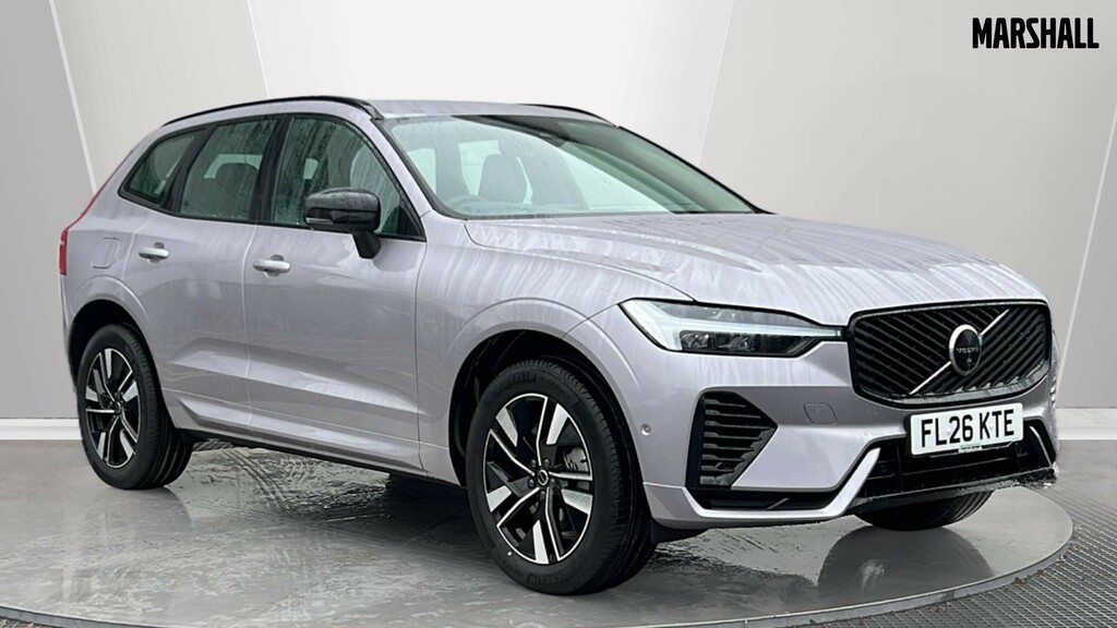 Volvo XC60 Volvo Xc60 Estate 2.0 B5p Plus Dark Awd Geartr FL26KTE Silver