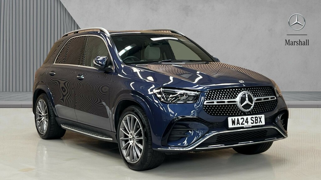 Mercedes-Benz GLE Class Gle 450D 4Matic Amg Line Prem 9G-tronic 7 St Blue