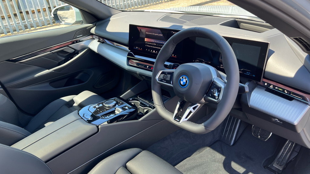 BMW 5 Series Bmw 5 Series Saloon 530E M Sport Tech Pl Grey #6