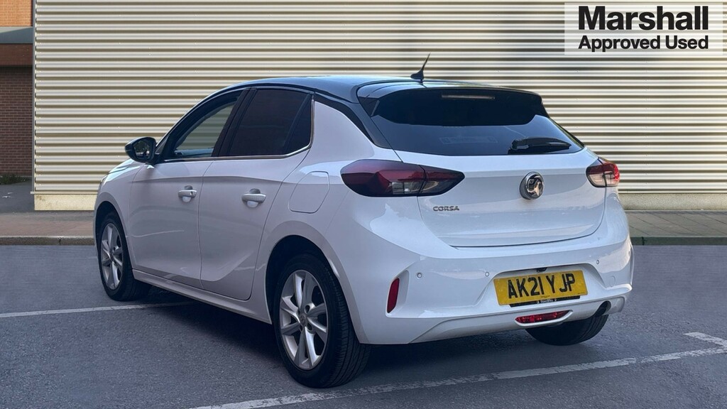 Vauxhall Corsa Corsa 1.2 Elite AK21YJP White #5
