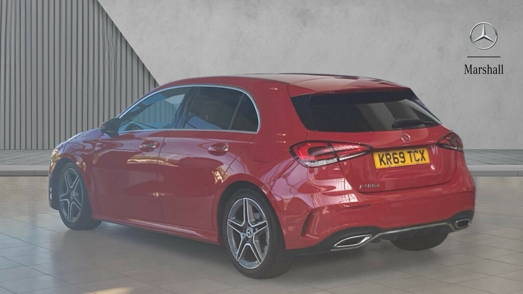 Mercedes-Benz A Class A Class A180d Amg Line Premium Red #2