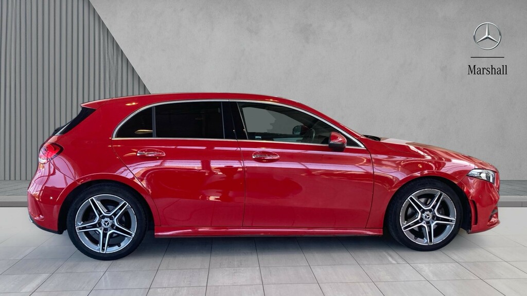 Mercedes-Benz A Class A Class A180d Amg Line Premium Red #4