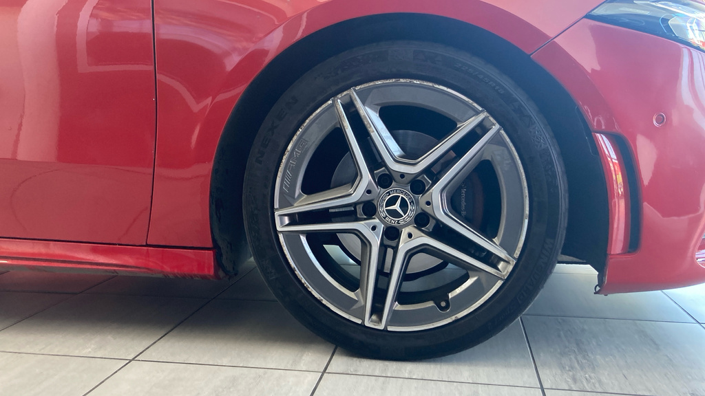 Mercedes-Benz A Class A Class A180d Amg Line Premium Red #5