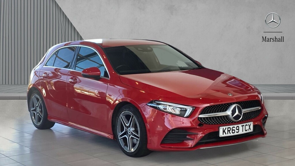 Mercedes-Benz A Class A Class A180d Amg Line Premium Red