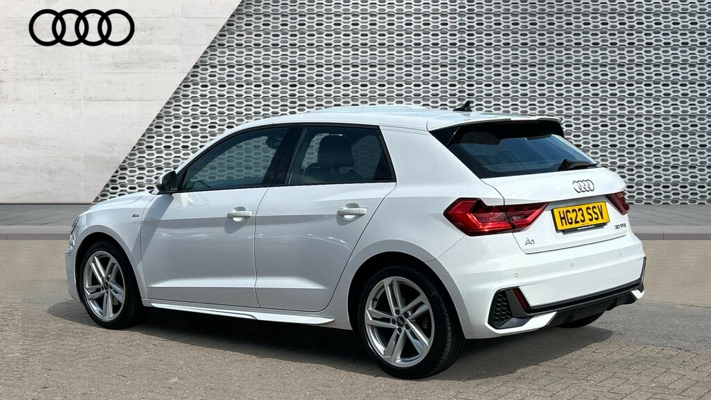 Audi A1 A1 30 Tfsi 110 S Line S Tronic HG23SSV White #3