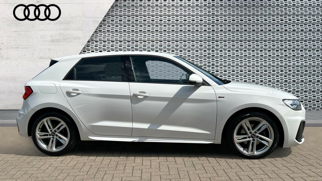 Audi A1 A1 30 Tfsi 110 S Line S Tronic HG23SSV White #4