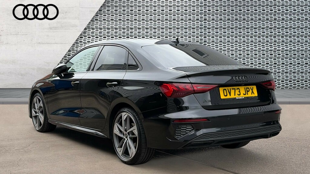 Audi A3 A3 35 Tdi Black Edition S Tronic OV73JPX Black #3