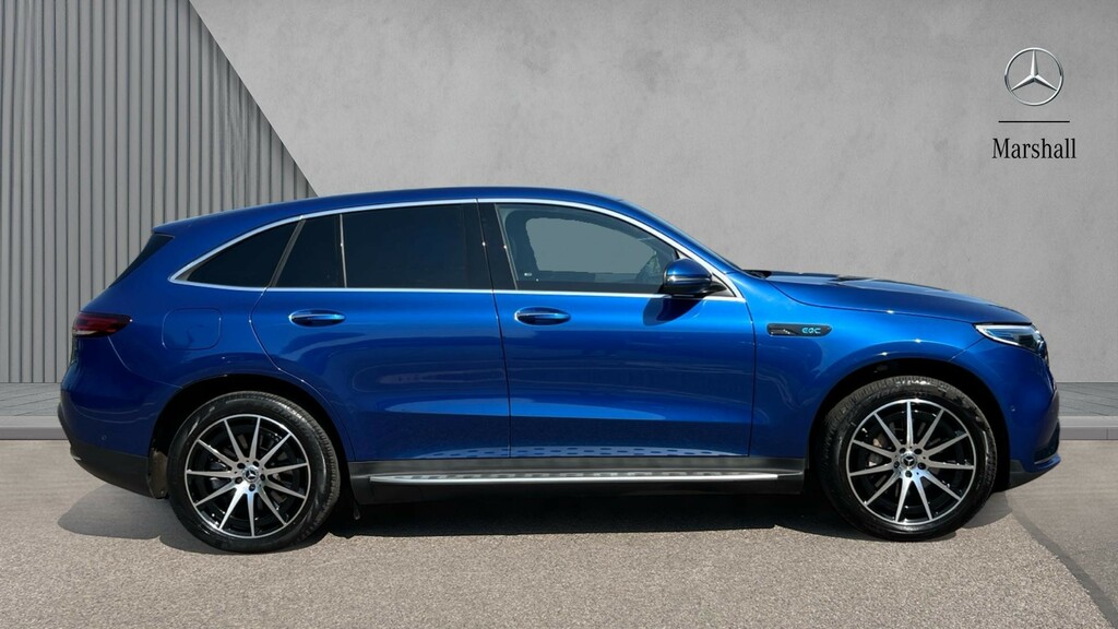 Mercedes-Benz EQC Eqc 400 300Kw Amg Line Edition 80Kwh KT73XUX Blue #4