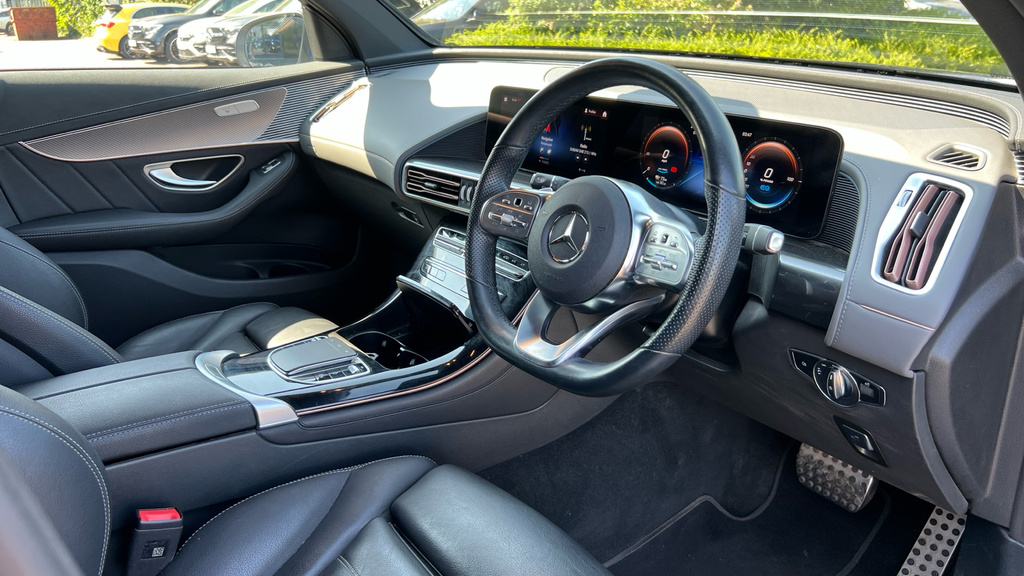 Mercedes-Benz EQC Eqc 400 300Kw Amg Line Edition 80Kwh KT73XUX Blue #3