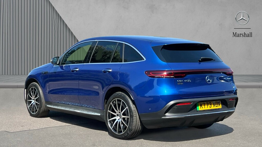 Mercedes-Benz EQC Eqc 400 300Kw Amg Line Edition 80Kwh KT73XUX Blue #2