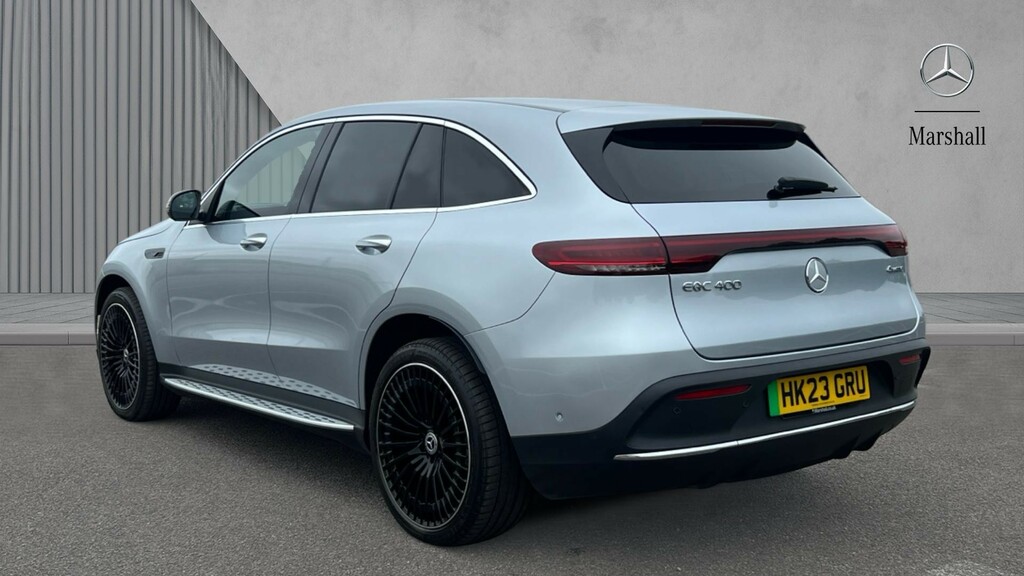 Mercedes-Benz EQC Eqc 400 300Kw Amg Line Premium Plus 80Kwh HK23GRU Silver #2