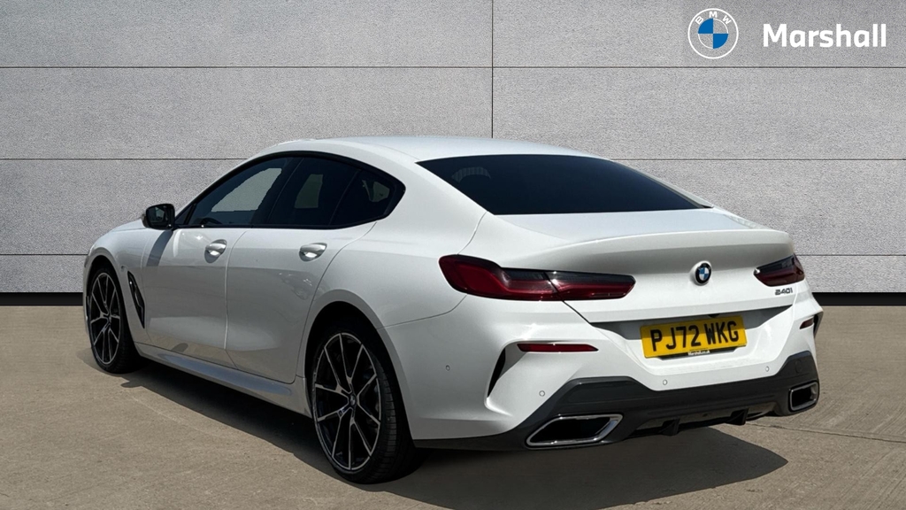 BMW 8 Series 8 Series 840I M Sport White #2