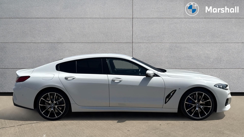 BMW 8 Series 8 Series 840I M Sport White #3