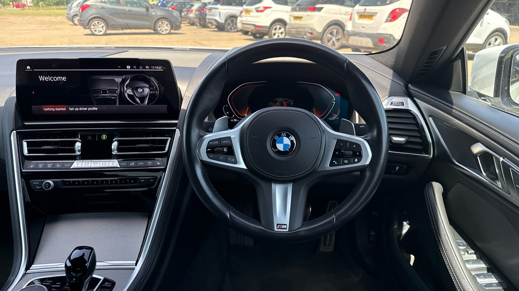 BMW 8 Series 8 Series 840I M Sport White #5