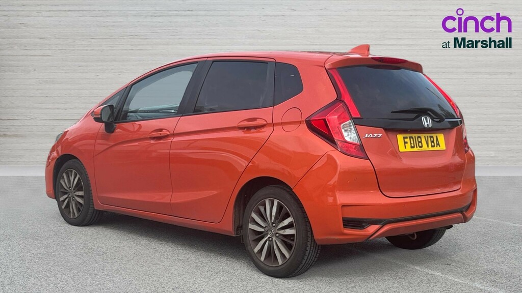 Honda Jazz Jazz 1.3 I-vtec Ex Cvt FD18VBA Orange #5