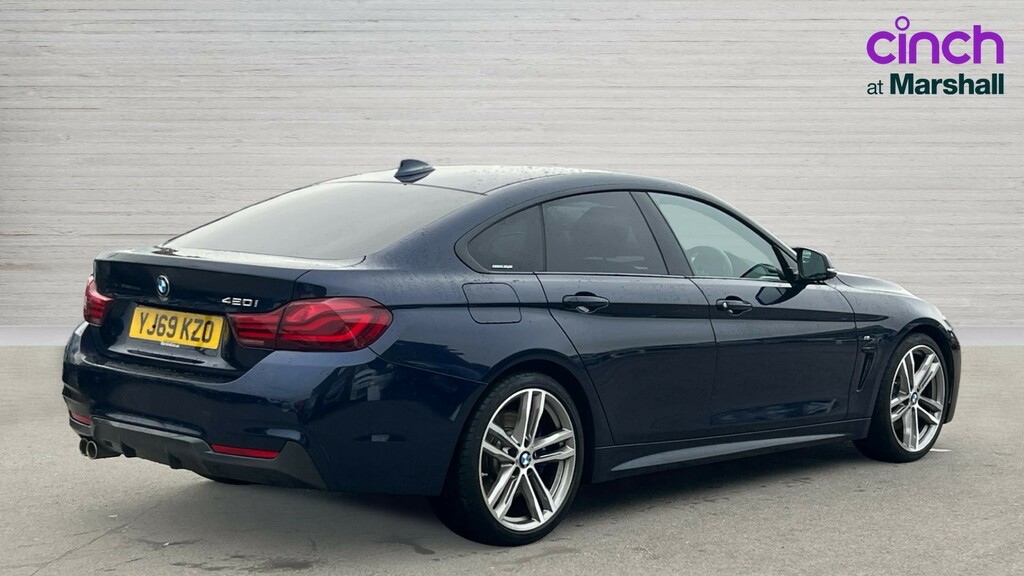 BMW 4 Series 4 Series 420I M Sport Professional Media Blue #3