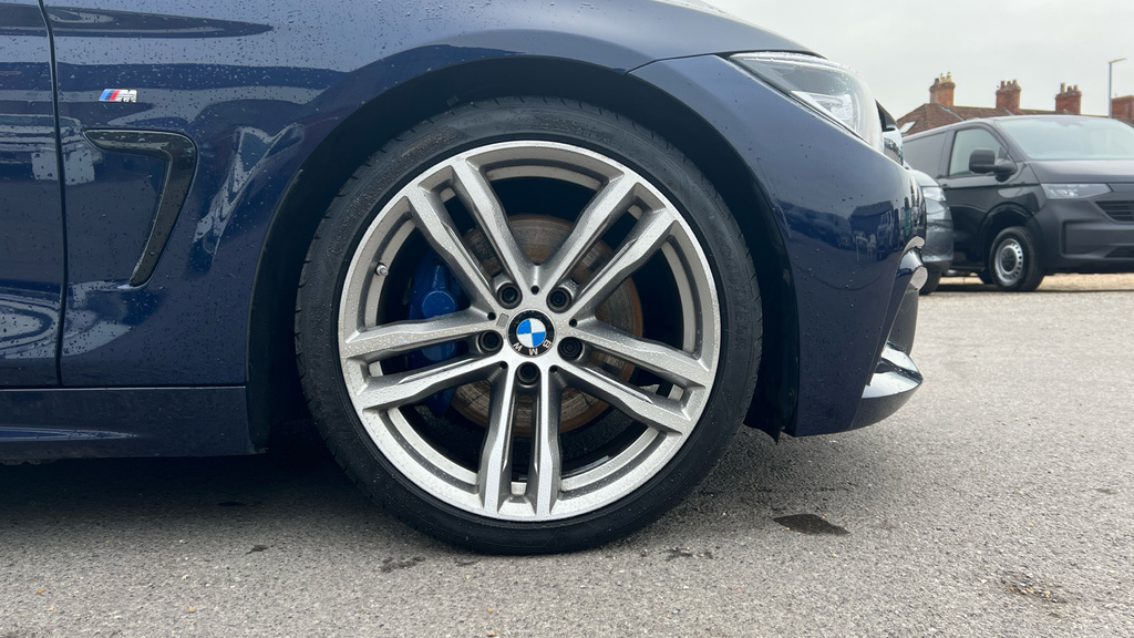 BMW 4 Series Blue #20