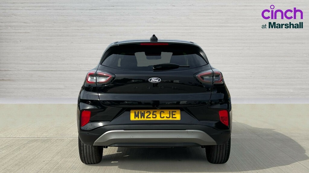 Ford Puma Puma 1.0 Ecoboost Hybrid Mhev Titanium Dct MW25CJE Black #4