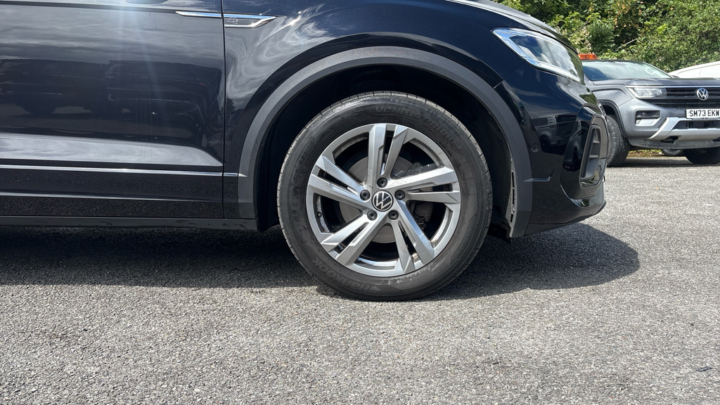 Volkswagen T-Roc T-roc 1.5 Tsi R-line Dsg LE72PFN Black #5