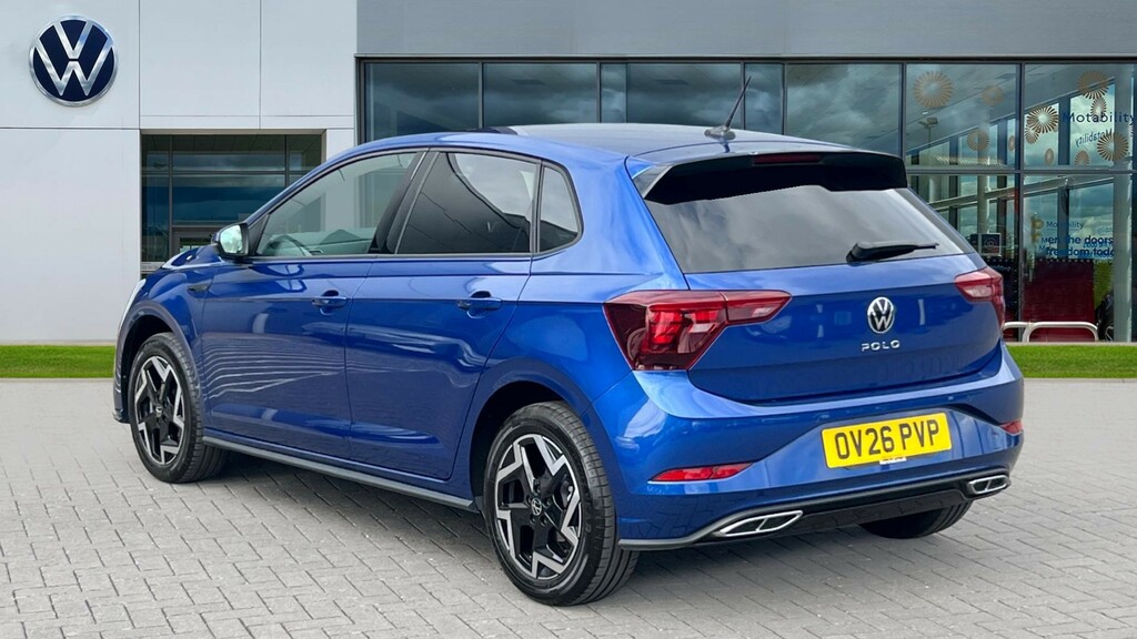 Volkswagen Polo Polo R-line 1.0 Tsi 115 Ps 7-Speed Dsg OV26PVP Blue #3