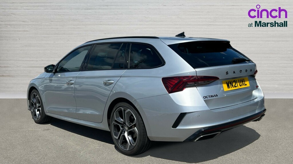 Skoda Octavia Octavia 2.0 Tdi 200 Vrs Dsg WN21UXL Silver #5