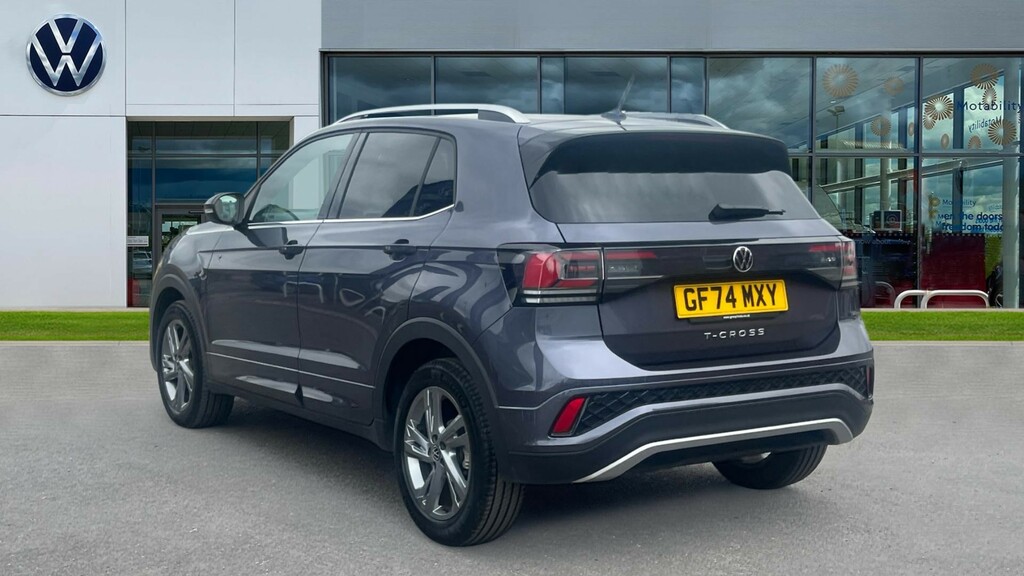 Volkswagen T-Cross T-cross 1.5 Tsi R-line Dsg GF74MXY Grey #3