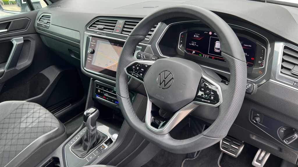 Volkswagen Tiguan Tiguan 2.0 Tdi R-line Dsg OY22HMD White #6