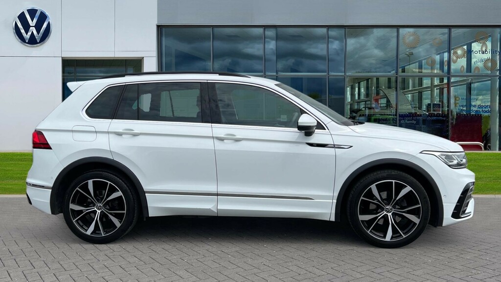 Volkswagen Tiguan Tiguan 2.0 Tdi R-line Dsg OY22HMD White #4