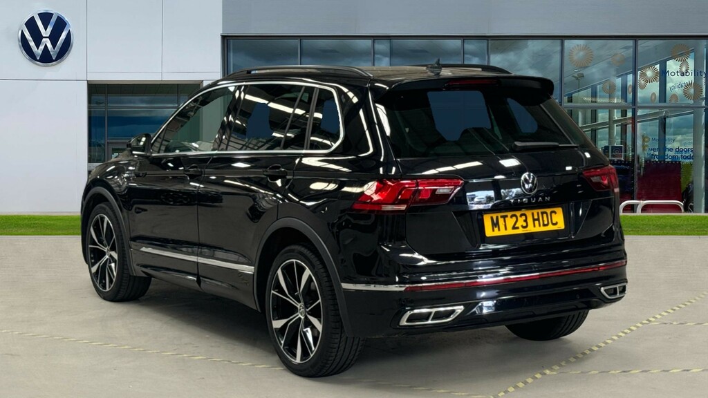 Volkswagen Tiguan Tiguan 1.5 Tsi 150 R-line Dsg MT23HDC Black #3