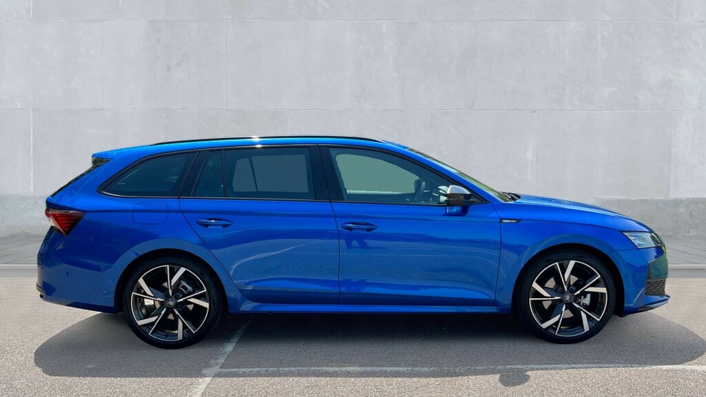 Skoda Octavia Octavia 1.5 Tsi 150 E-tec Sportline Dsg KW75HTP Blue #4
