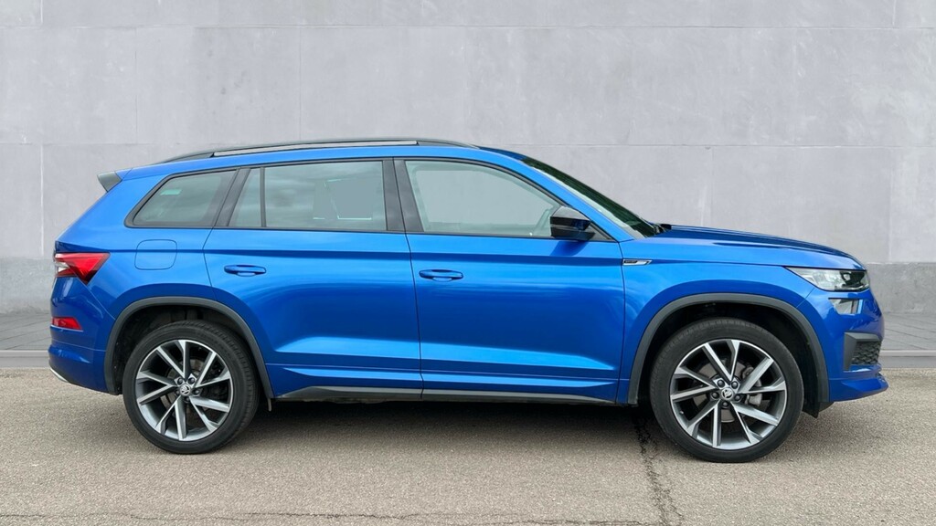 Skoda Kodiaq Kodiaq 1.5 Tsi Sport Line Dsg 7 Seat HF24YRT Blue #4