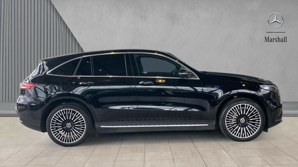 Mercedes-Benz EQC Eqc 400 300Kw Amg Line Premium 80Kwh KM73OLO Black #4