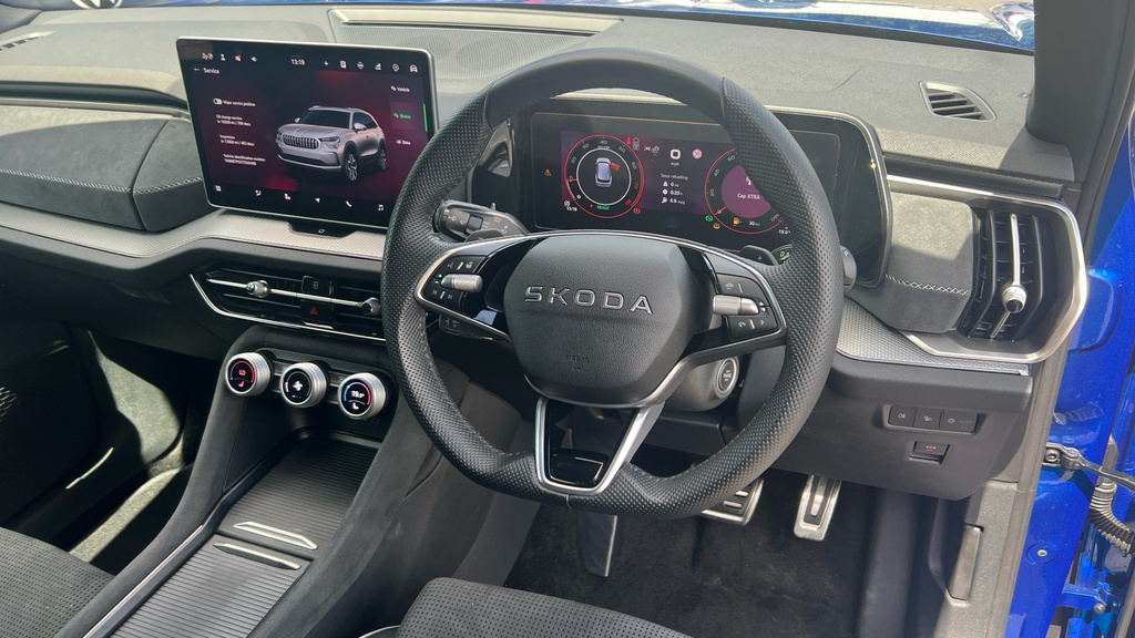 Skoda Kodiaq Kodiaq 1.5 Tsi E-tec Sportline Dsg 7 Seat KM75PVL Blue #6