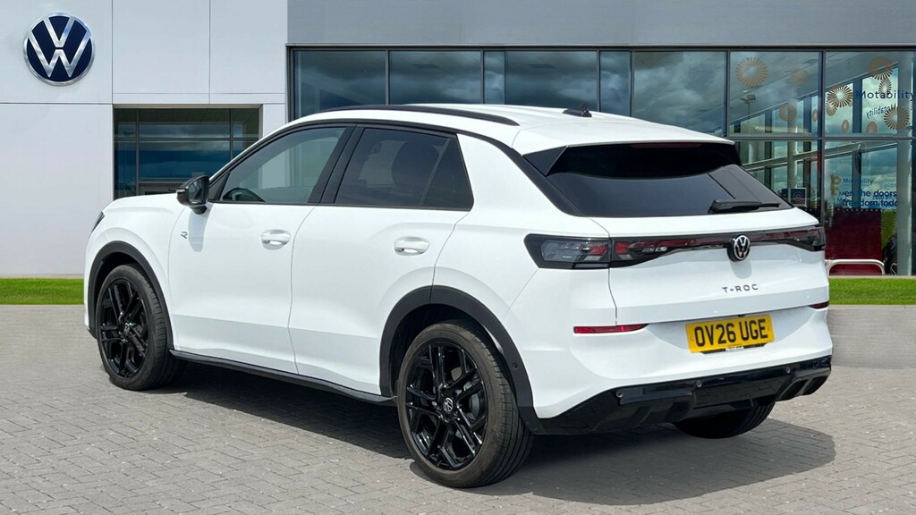 Volkswagen T-Roc Volkswagen T-roc Hatchback 1.5 Etsi 150 R-line White #3