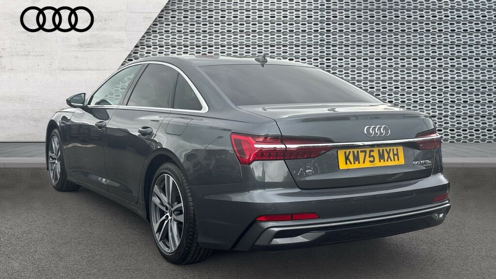 Audi A6 Saloon A6 50 Tfsi E Quattro S Line S Tronic KM75MXH Grey #3