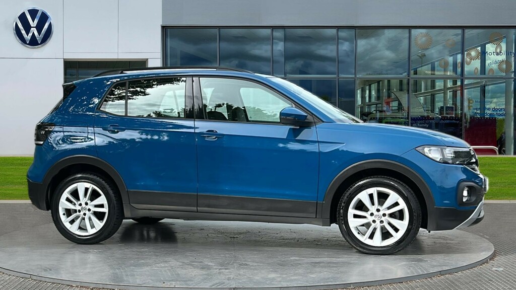 Volkswagen T-Cross T-cross 1.0 Tsi 115 Se EN19YJD Blue #4