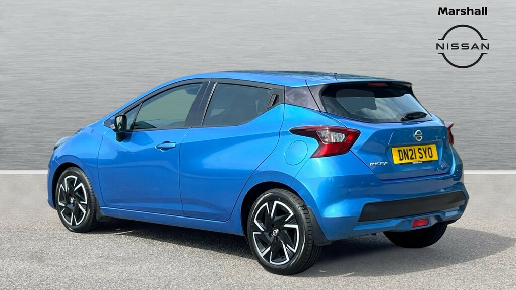 Nissan Micra Micra 1.0 Ig-t 92 Acenta Cvt DN21SYO Blue #2